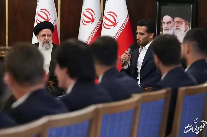 تصاویر - بدرقه ملی پوشان فوتبال با حضور رئیسی